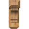 Ekena Millwork Balboa Craftsman Rough Sawn Bracket w/ Offset Brace, Western Red Cedar, 6"W x 16"D x 16"H BKT0604X16X16BOA04RWR - alternate 4
